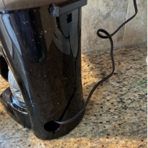 Mr. Coffee Compact 4 Cup Switch Drip Coffee Maker | Black & Stainless Steel - Picture 6 of 6